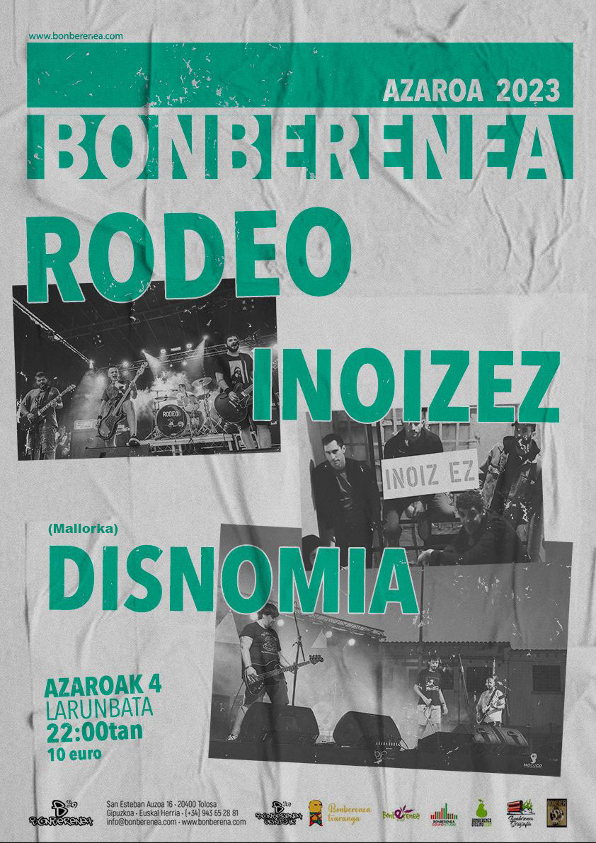 Rodeo + Inoizez + Disnomia - San Sebastian Tourism