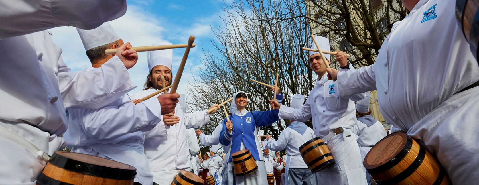 The tamborrada drum parade