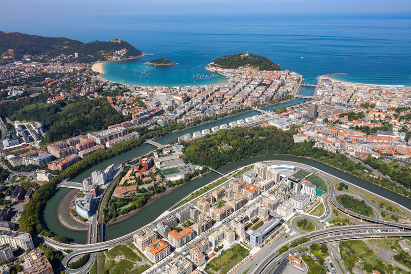 carretera coche elctrico donostia san sebastian